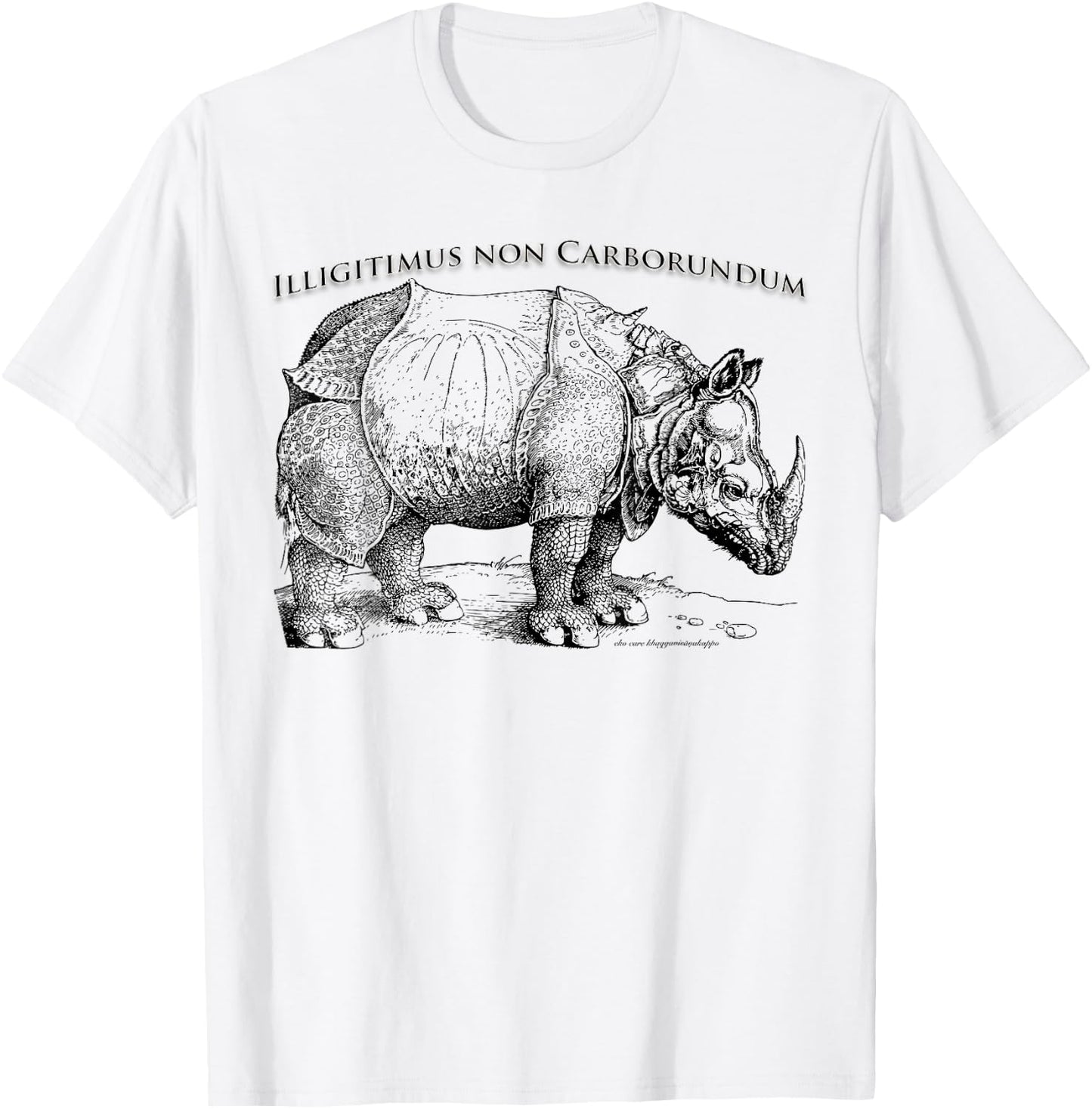 Illegitimus non Carborundum T-Shirt - T-Shirt | White
