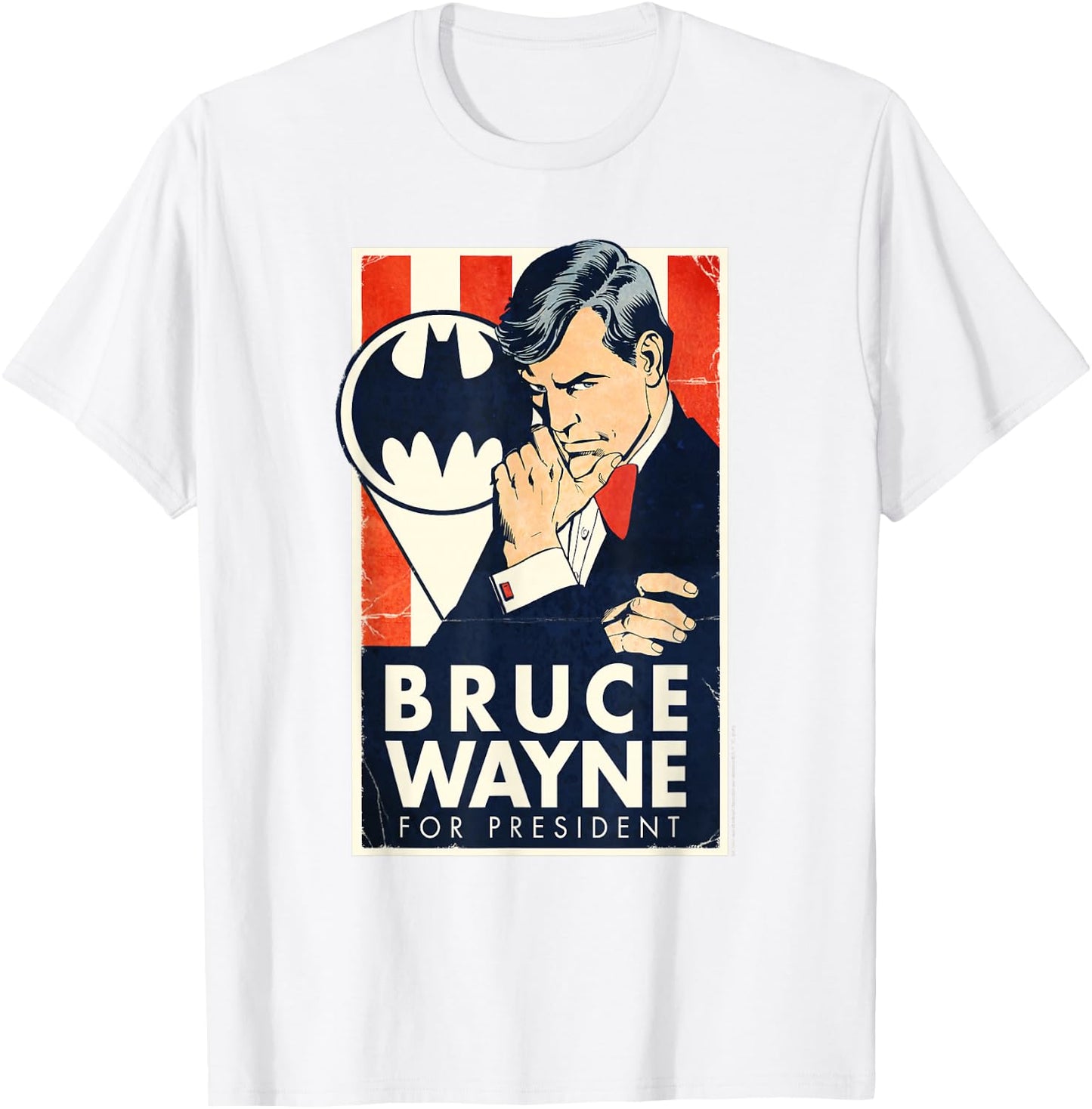 Batman Wayne For President T-Shirt - T-Shirt | White