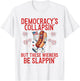 Democracy's Collapsing Funny Hot Dog 4th July 250 Years T-Shirt - T-Shirt | White