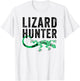 Lizard Hunter Funny Reptile Lovers Children's Gift T-Shirt - T-Shirt | White