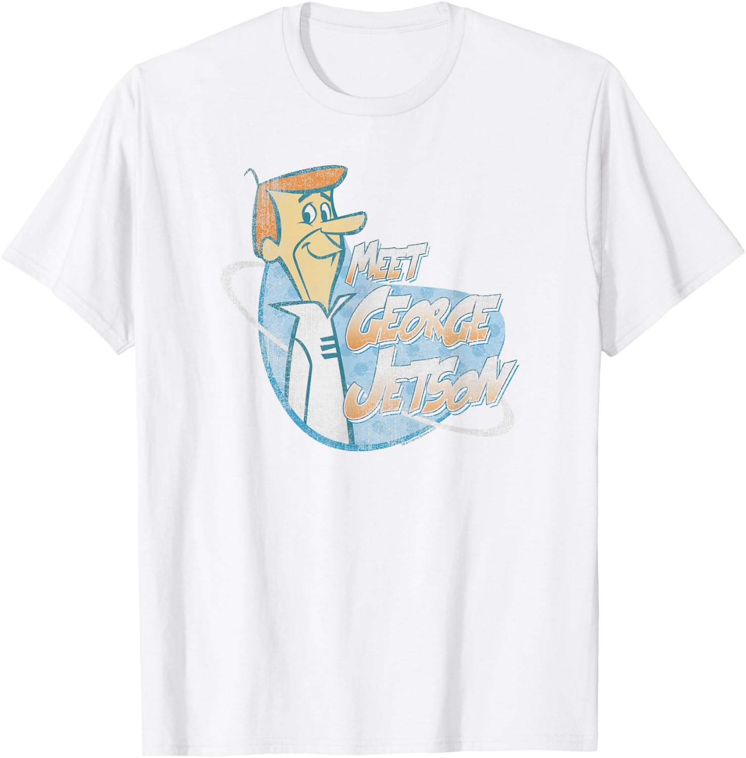 The Jetsons Meet George Jetson T-Shirt - T-Shirt | White