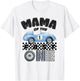 Mama of The Fast One Birthday 1st Race Car Family T-Shirt - T-Shirt | White