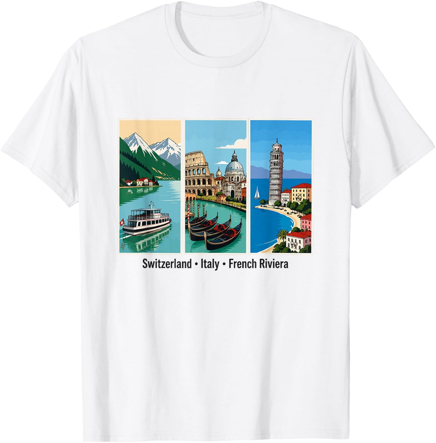 Love Traveling T-Shirt - T-Shirt | White