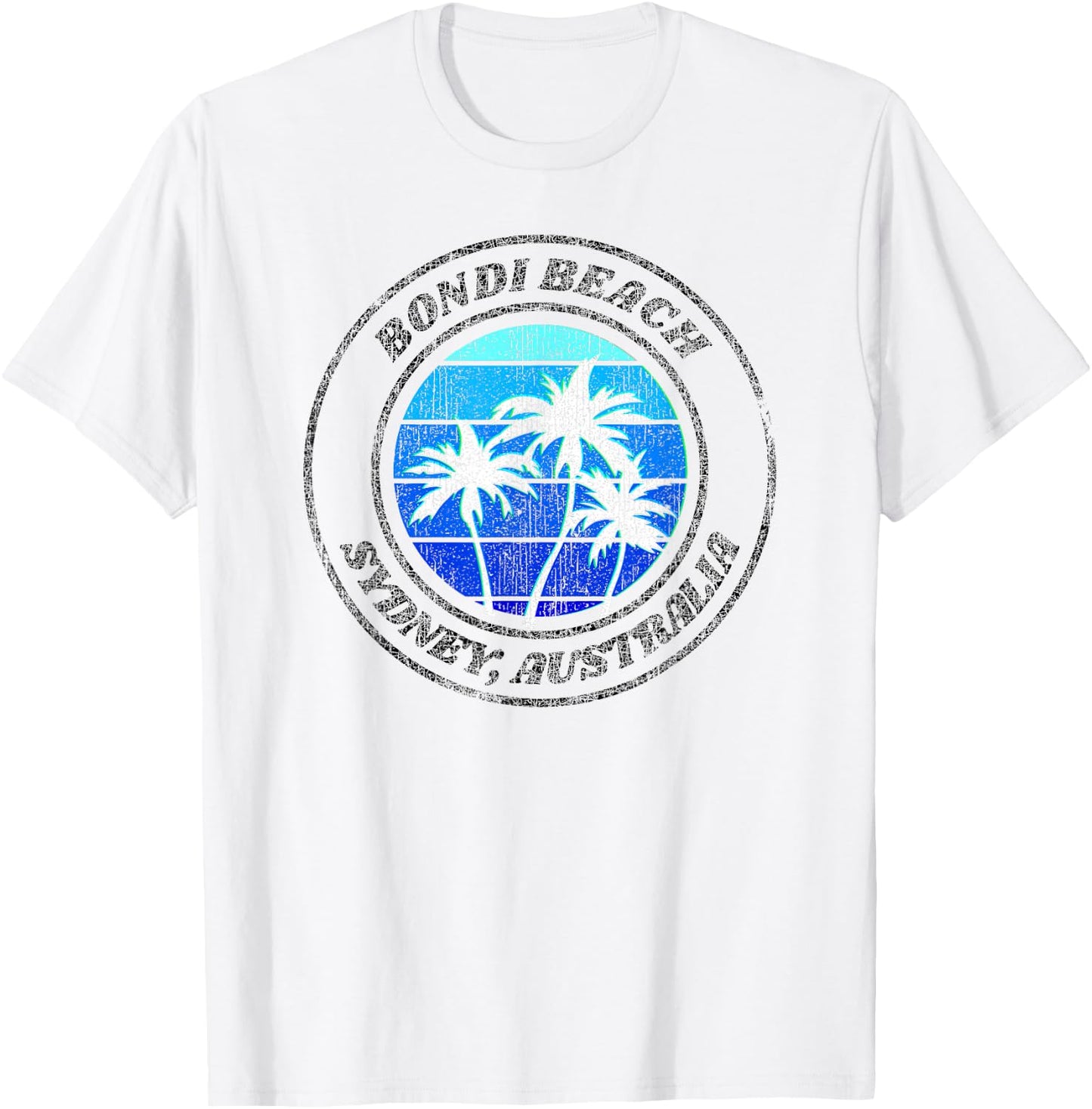 Bondi Beach Sydney Australia Souvenir T-Shirt - T-Shirt | White