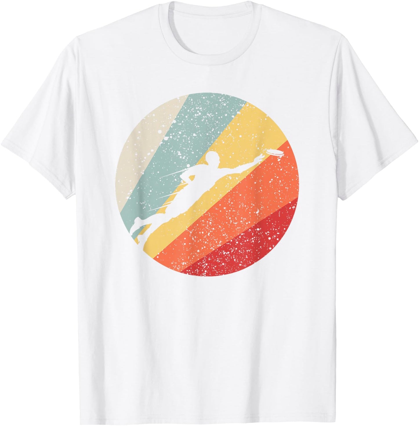 Vintage Ultimate Frisbee Shirt Gift Frisbee Players T-Shirt - T-Shirt | White