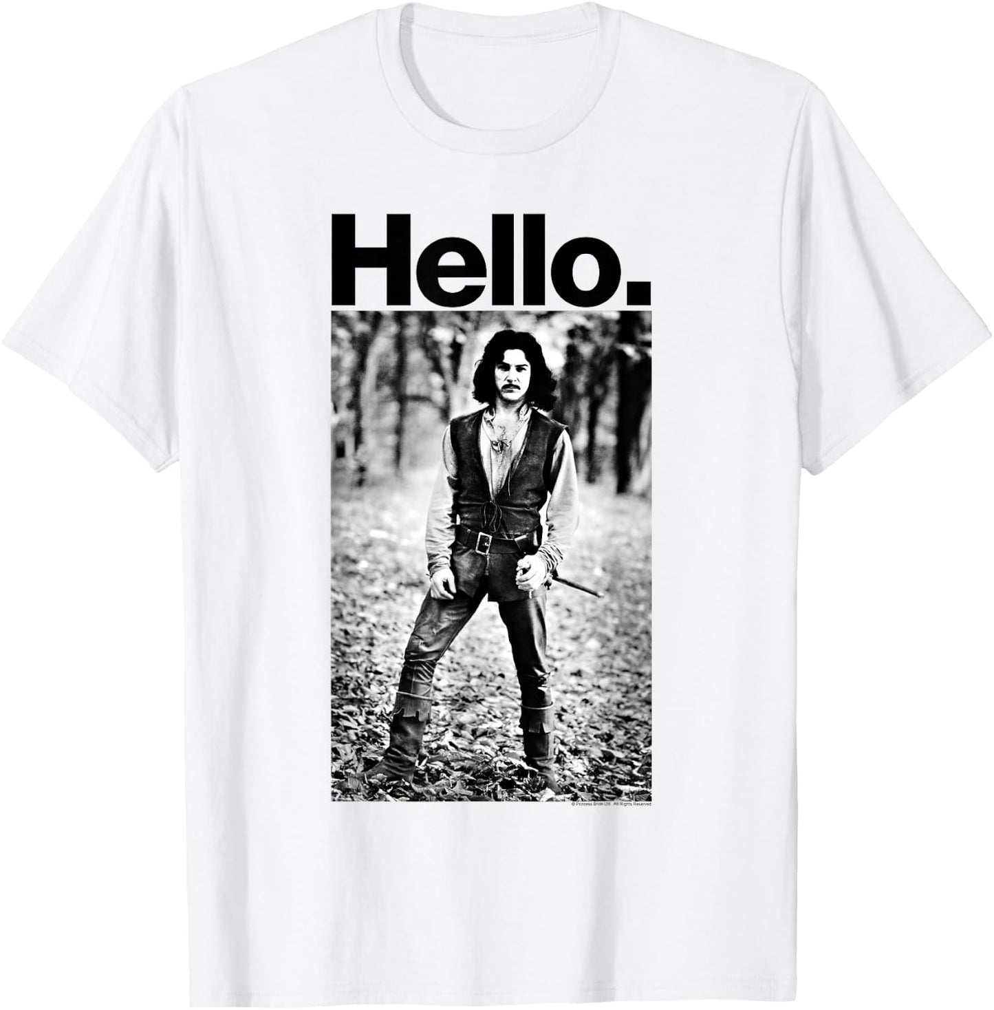 The Princess Bride Inigo Hello T-Shirt - T-Shirt | White