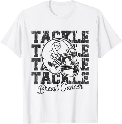 Tackle Football Pink Ribbon Breast Cancer Awareness Women