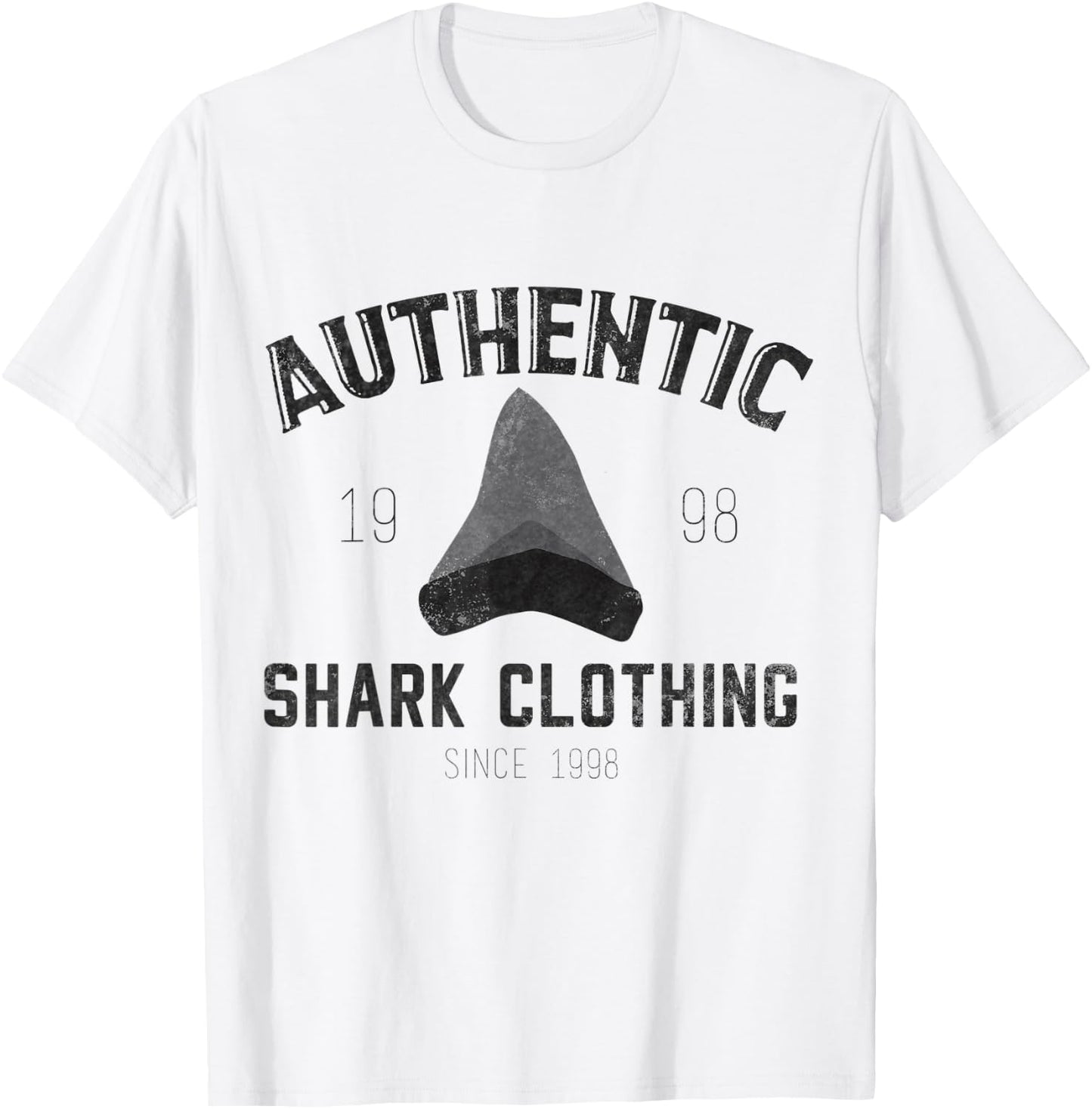 Shark Tooth Inspired Clothing Shark Teeth Design T-Shirt - T-Shirt | White