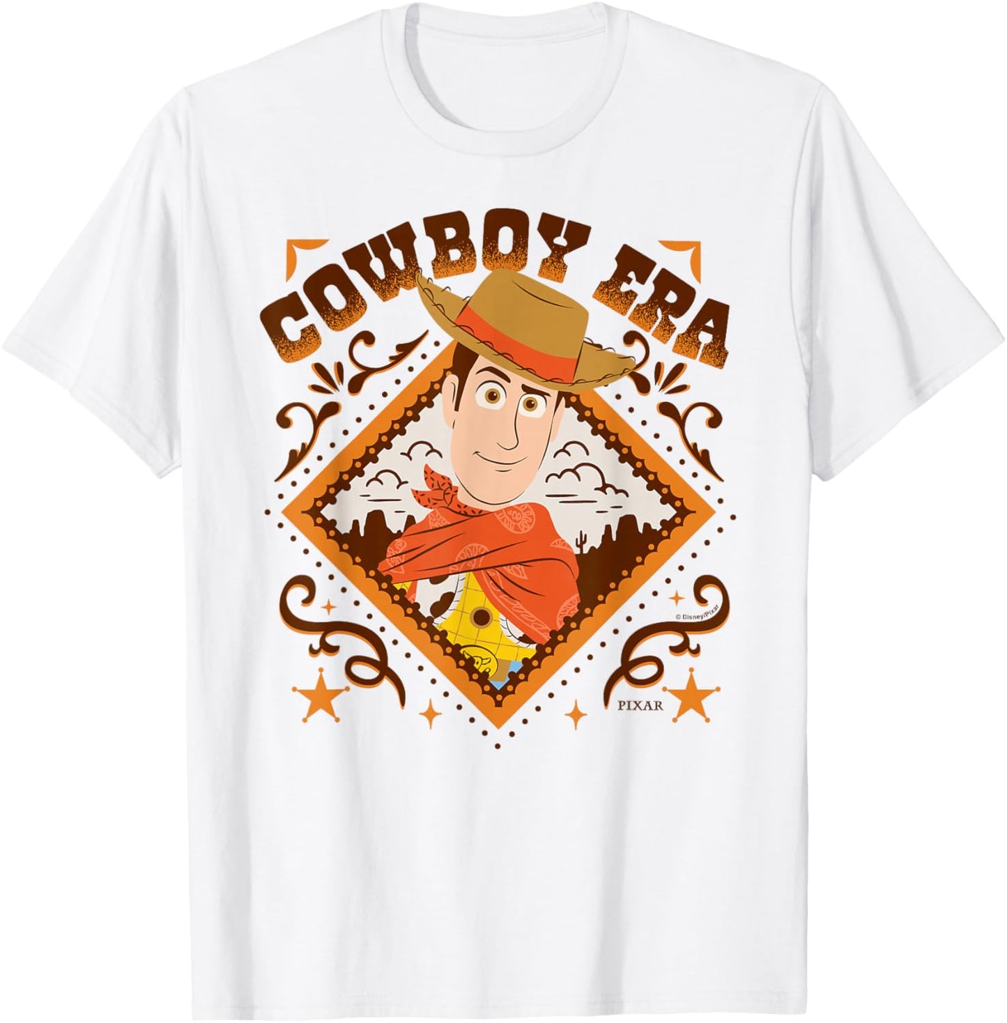 Toy Story 5 - Woody Cowboy Era T-Shirt - T-Shirt | White