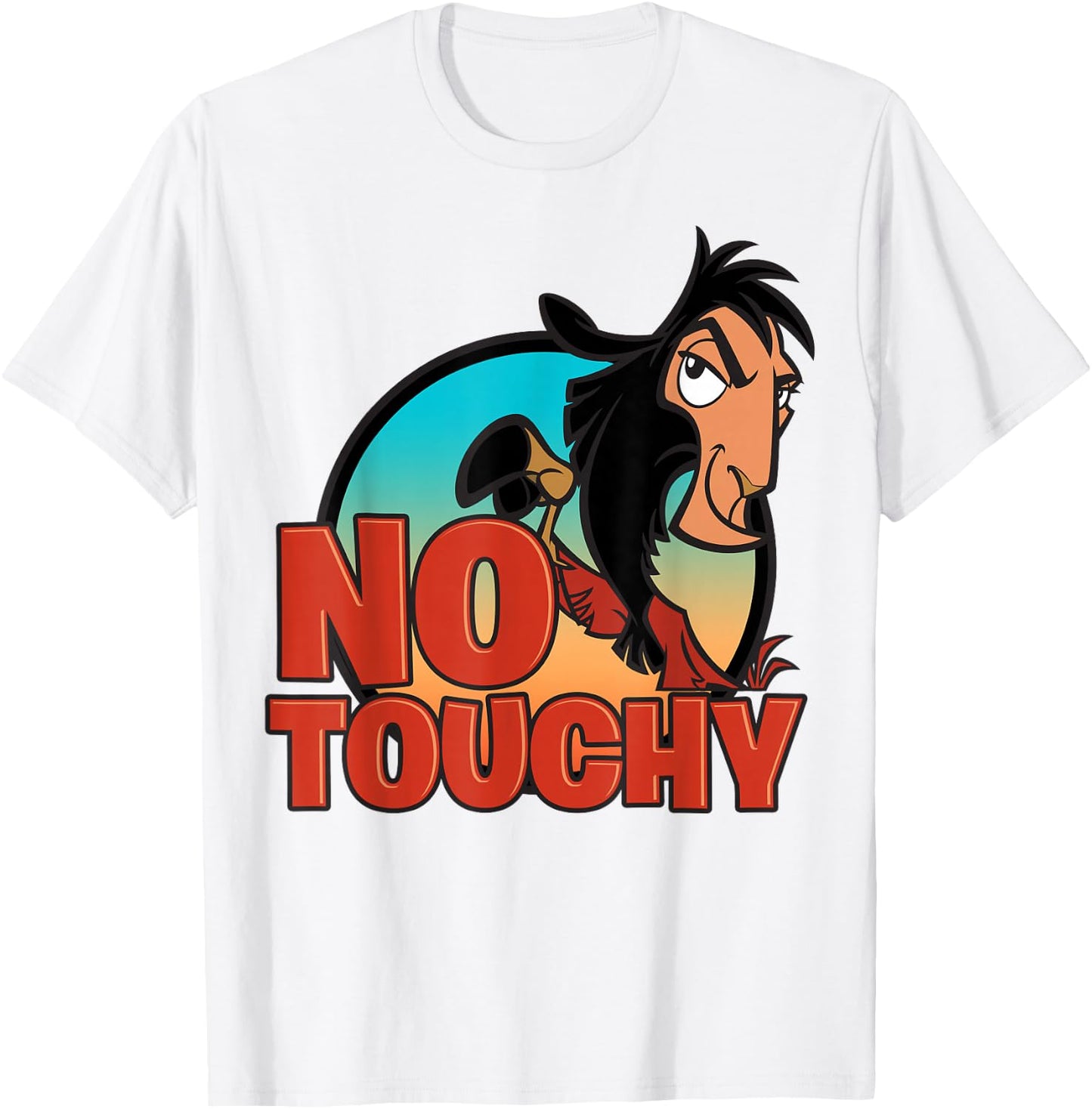Disney Emperor's New Groove No Touchy Smirky Graphic T-Shirt - T-Shirt | White