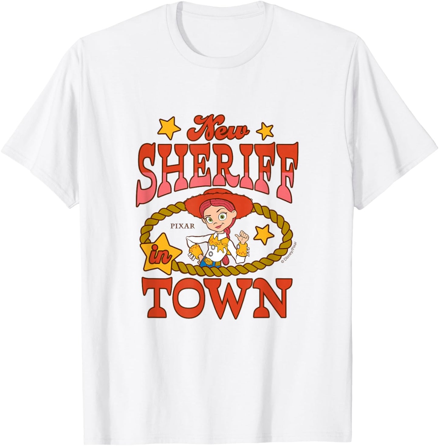 Toy Story 5 - Jessie New Sheriff in Town T-Shirt - T-Shirt | White