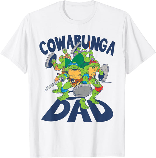 Teenage Mutant Ninja Turtles Father's Day Cowabunga Dad T-Shirt - T-Shirt | White