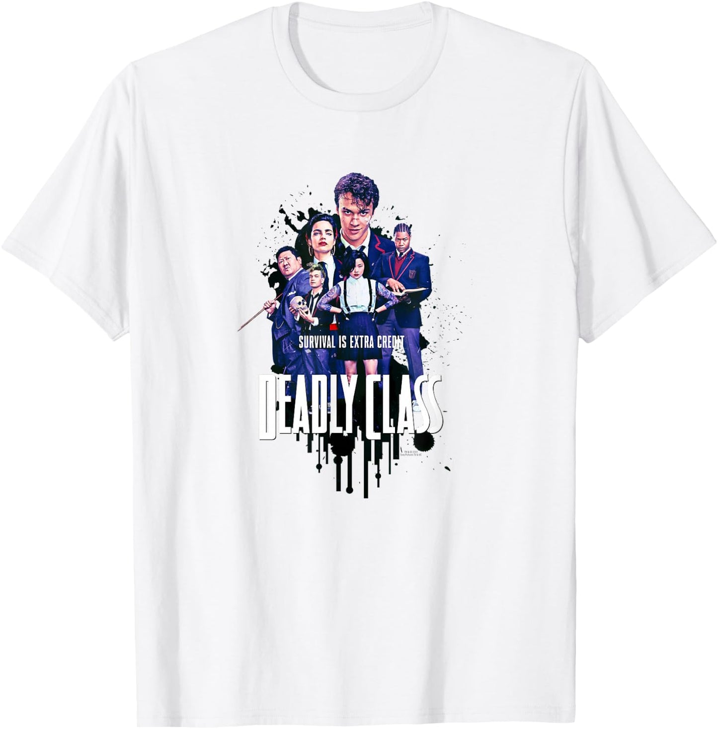 Deadly Class Survival is Extra Credit T-Shirt - T-Shirt | White