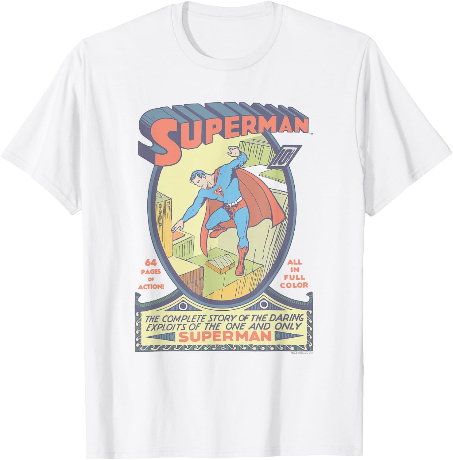 Superman #1 T-Shirt - T-Shirt | White