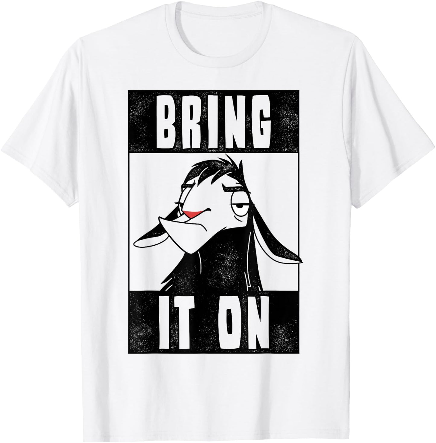Disney Emperor's New Groove Kuzco Bring It On T-Shirt - T-Shirt | White