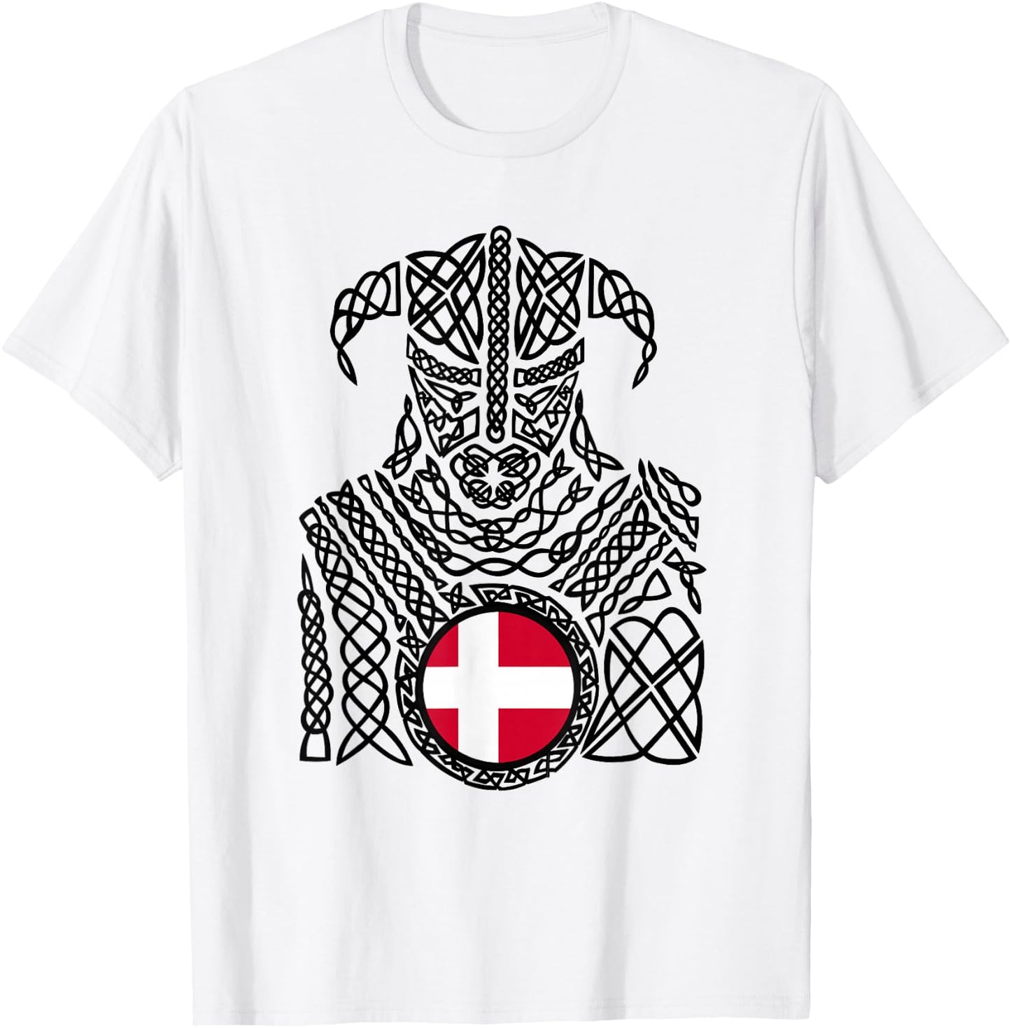 Denmark Danish Viking Gift T-Shirt - T-Shirt | White
