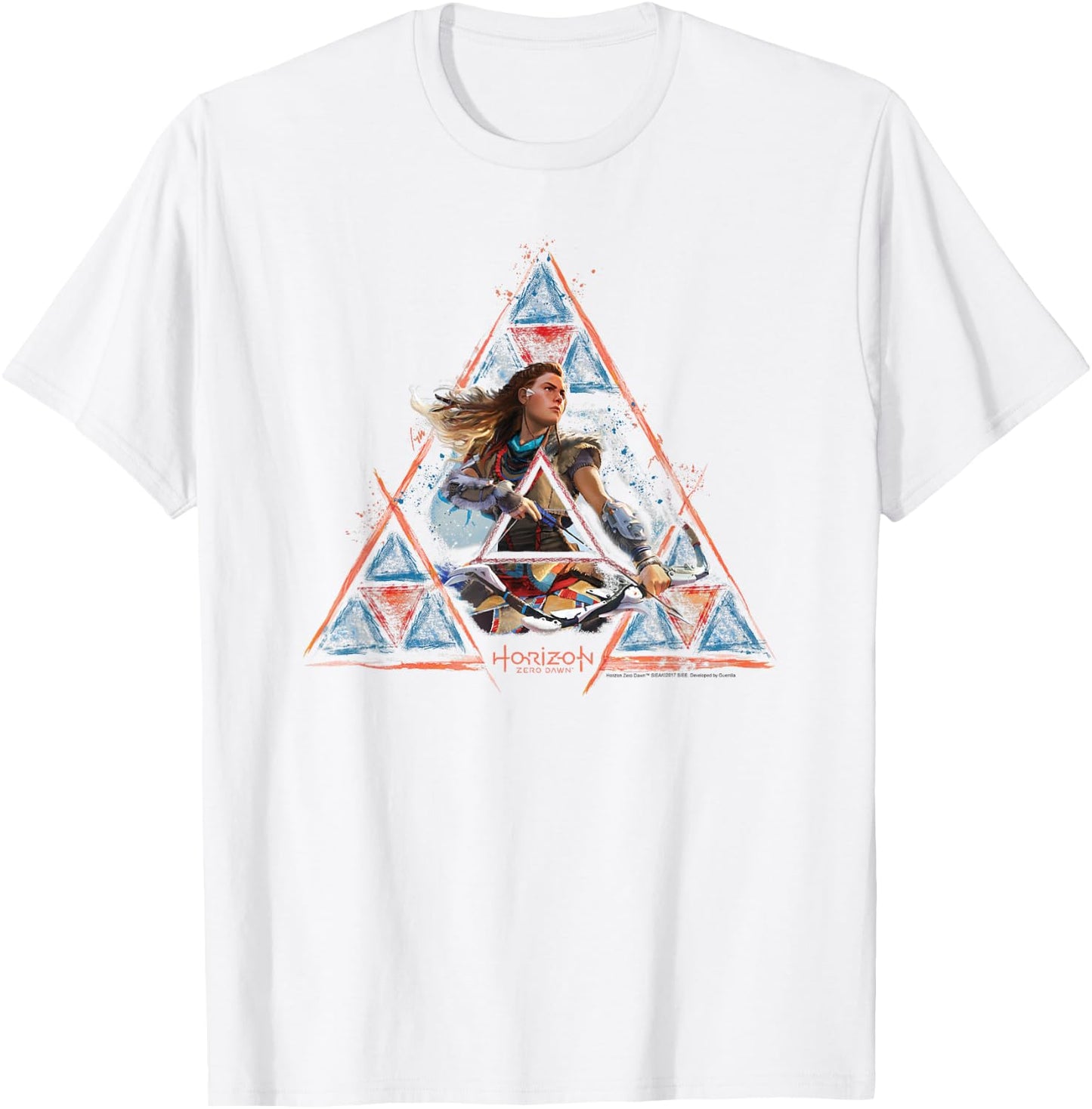 Horizon Zero Dawn Aloy Triangle T-Shirt - T-Shirt | White