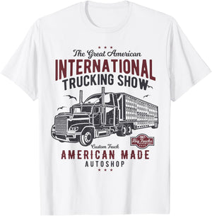 Big Truck Semi (shirt for truck driver) T-Shirt - T-Shirt | White