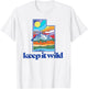 Keep It Wild Utah Vintage Nature Outdoor Graphic T-Shirt - T-Shirt | White