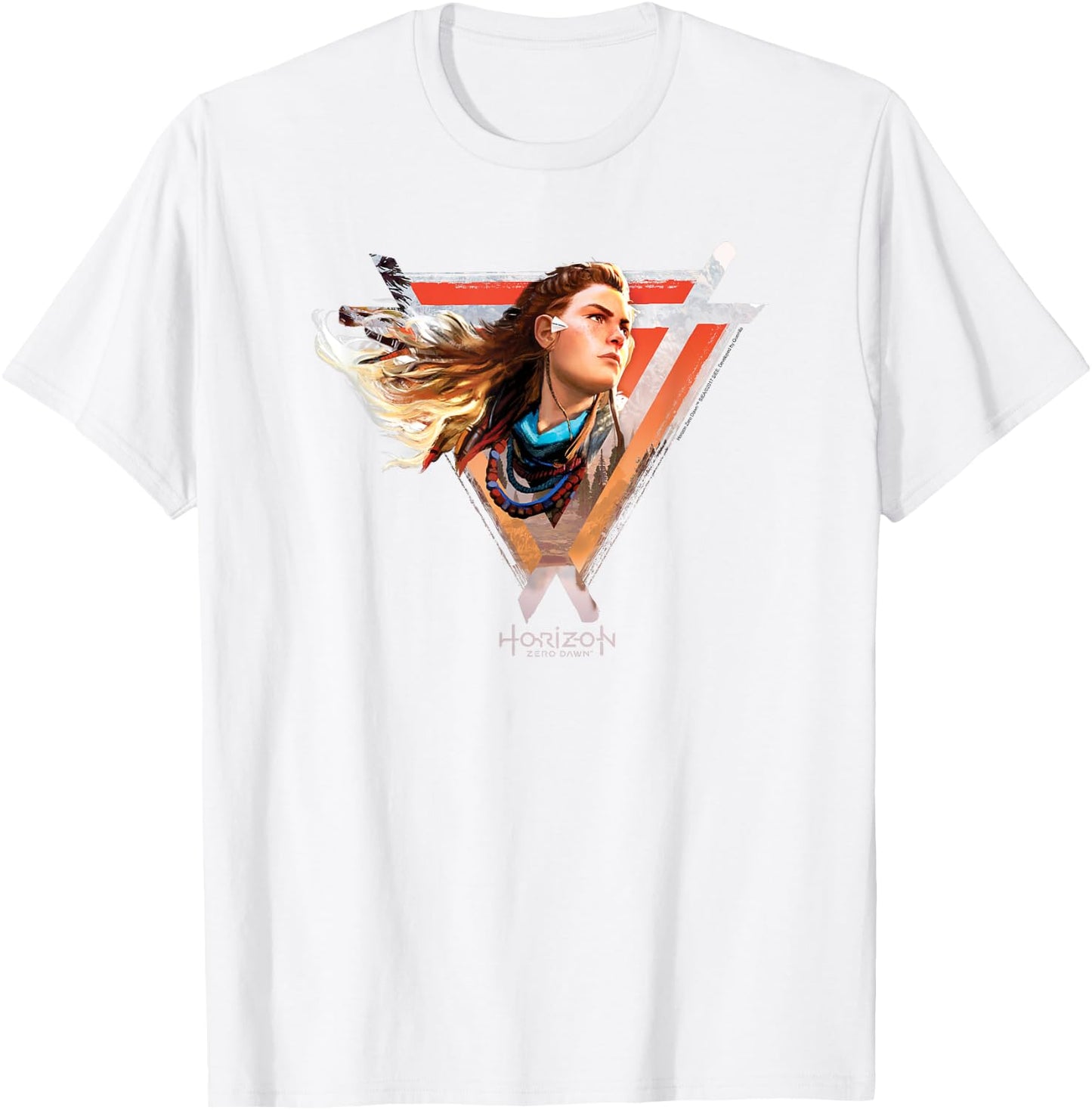 Horizon Zero Dawn Aloy Hair T-Shirt - T-Shirt | White