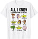 Disney Pixar Toy Story All I Know I Learned From Toy Story T-Shirt - T-Shirt | White