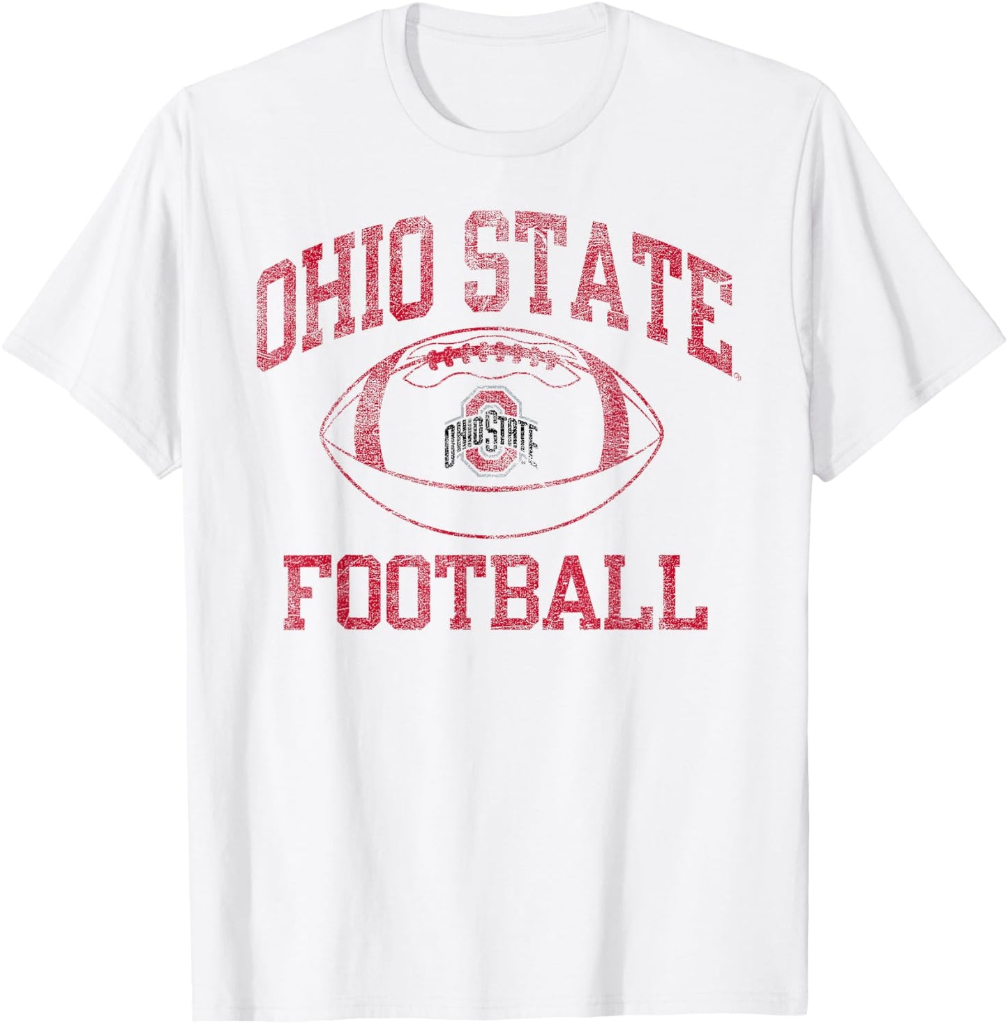 Ohio State Buckeyes Football Intensity White T-Shirt - T-Shirt | White