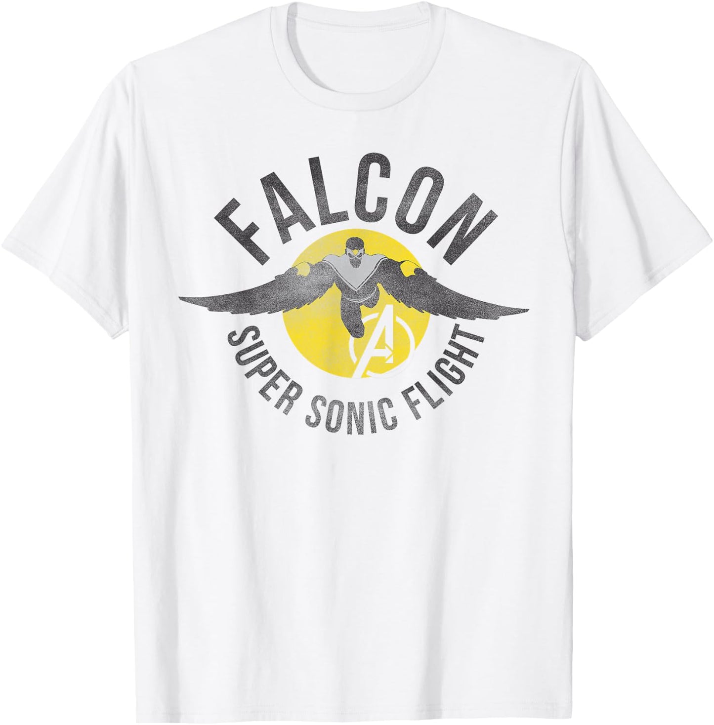 Marvel Assemble Falcon Super Sonic Flight Graphic T-Shirt - T-Shirt | White
