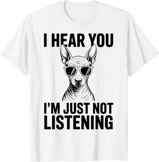 American Hairless Funny Terrier American Hairless Terrier T-Shirt - T-Shirt | White