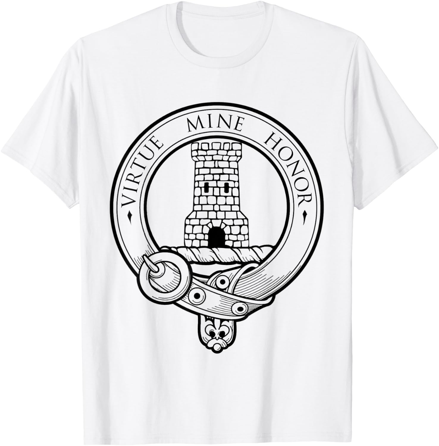 Clan Maclean Scottish Highland Scotland Surname T-Shirt - T-Shirt | White