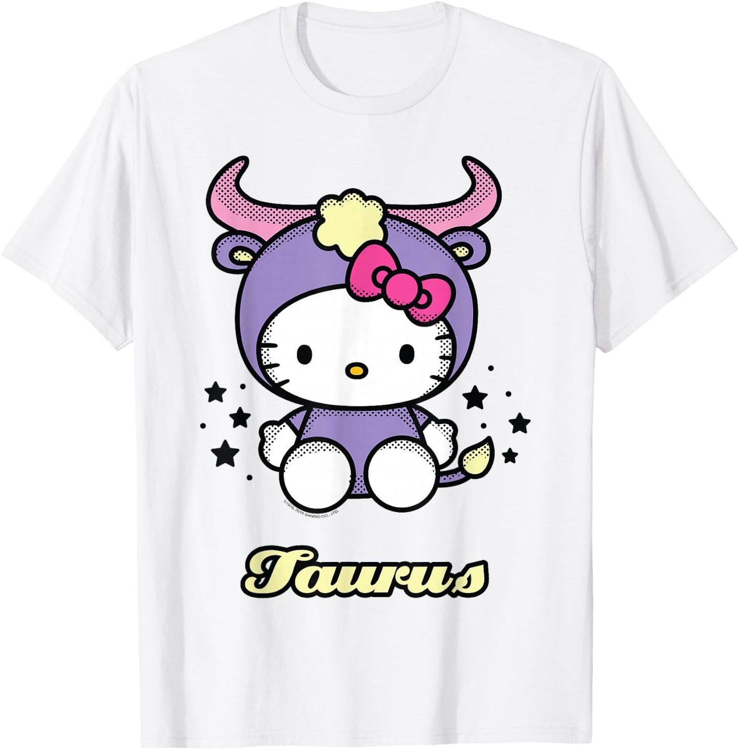 Hello Kitty Zodiac Taurus Shirt T-Shirt - T-Shirt | White