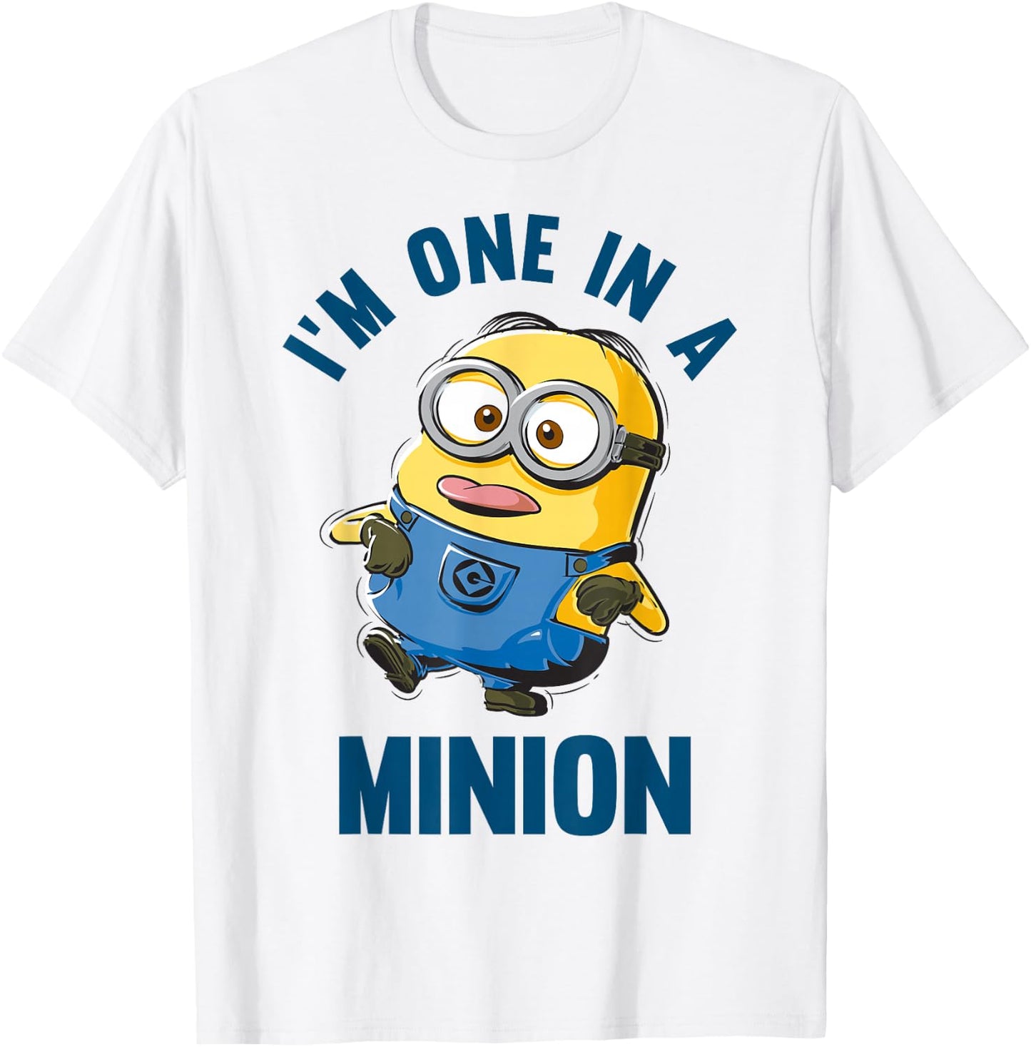 Despicable Me Minions Dave One In A Minion Graphic T-Shirt - T-Shirt | White