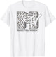 MTV Music Television Cheetah Print Logo Fill T-Shirt - T-Shirt | White
