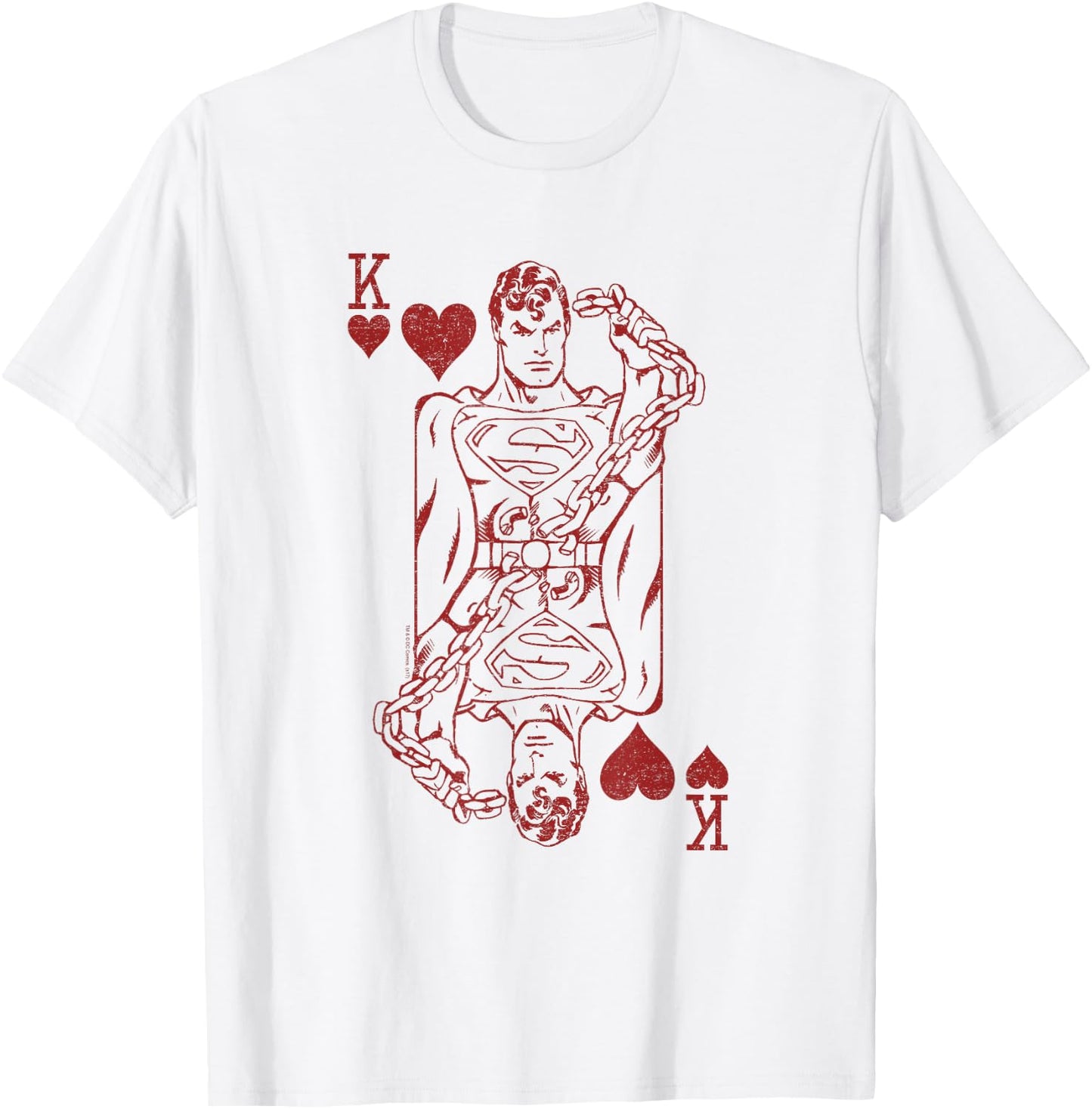 Superman Super Card T-Shirt - T-Shirt | White