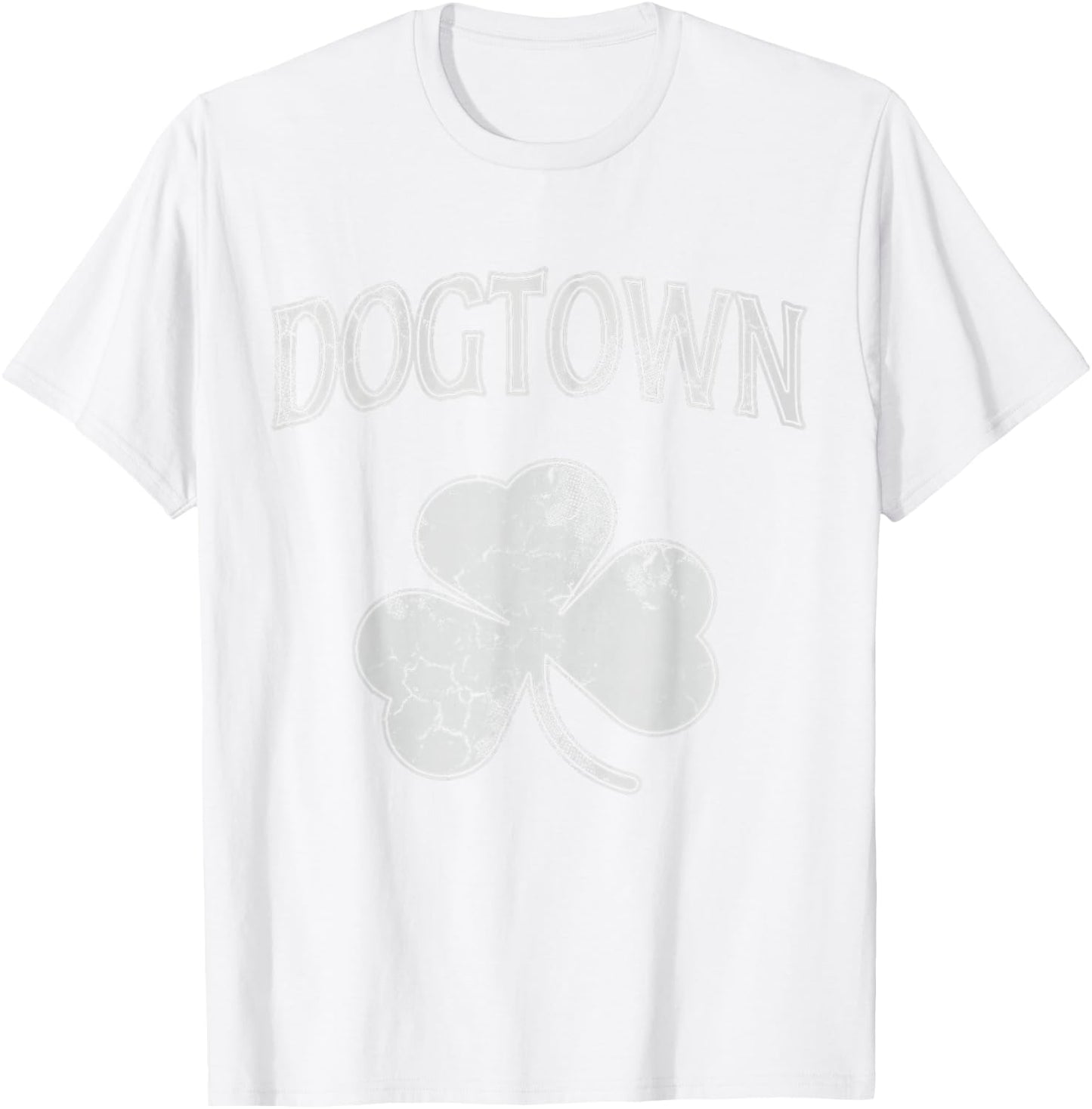 Dogtown Missouri Irish Shamrock St Patricks Day T-Shirt - T-Shirt | White