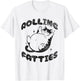 Oxygen Bandit -Adults Cat Lovers , Grey, Small, Short Sleeve, Classic Fit, Round Neck, Cartoon Cat Print T-Shirt - T-Shirt | White