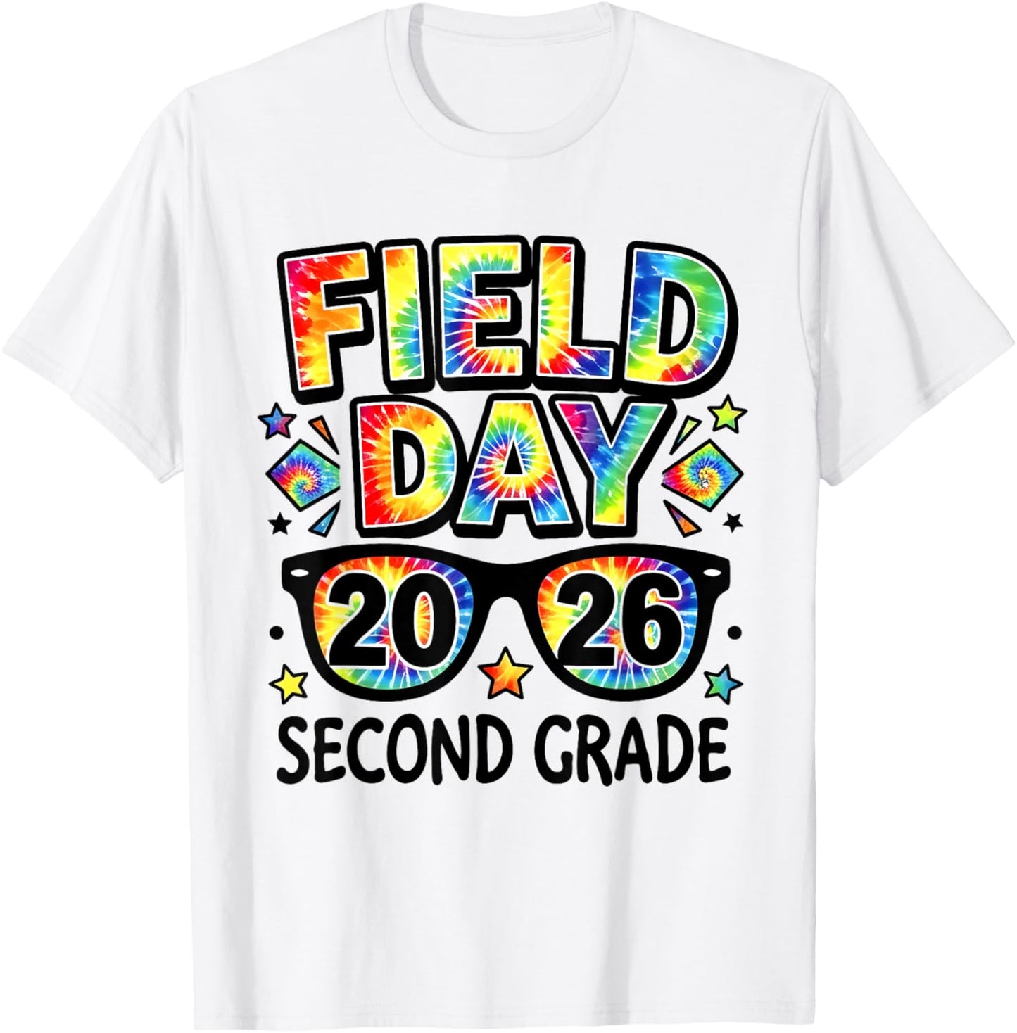 Field Day 2026 Second Grade Teacher Kids 2nd Grade Field Day T-Shirt - T-Shirt | White
