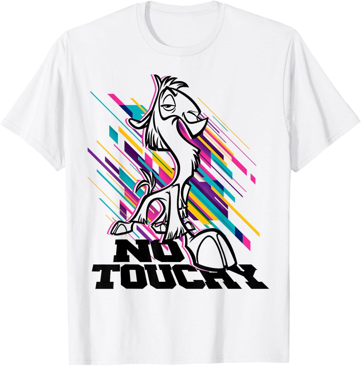 Disney Emperor's New Groove No Touchy Bright Graphic T-Shirt - T-Shirt | White