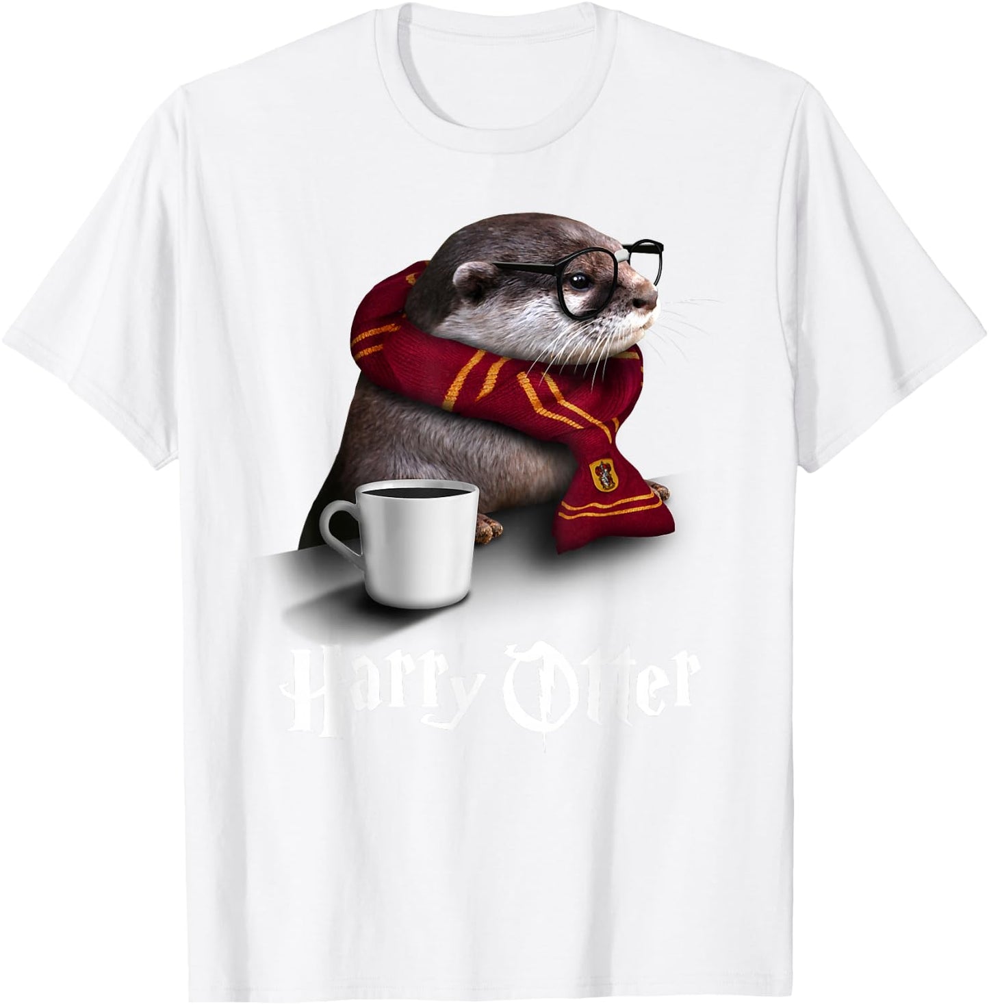 Harry Otter for Otter Lovers T-Shirt - T-Shirt | White