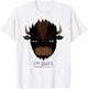 I'm Buff Buffalo / Buff Workout / Gym Shirt Pun T-Shirt - T-Shirt | White