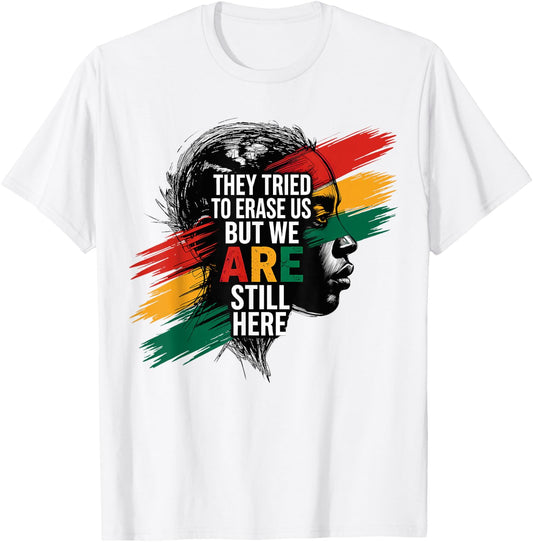 Juneteenth Afro Man Black History Month African American T-Shirt - T-Shirt | White