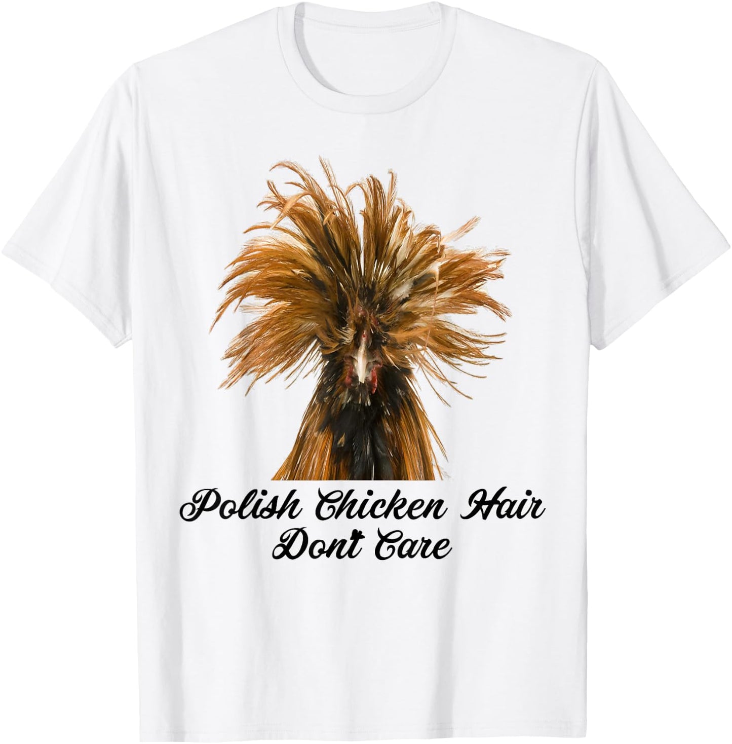 Funny Polish Chicken Shirt - Polish Chicken T-Shirt - T-Shirt | White