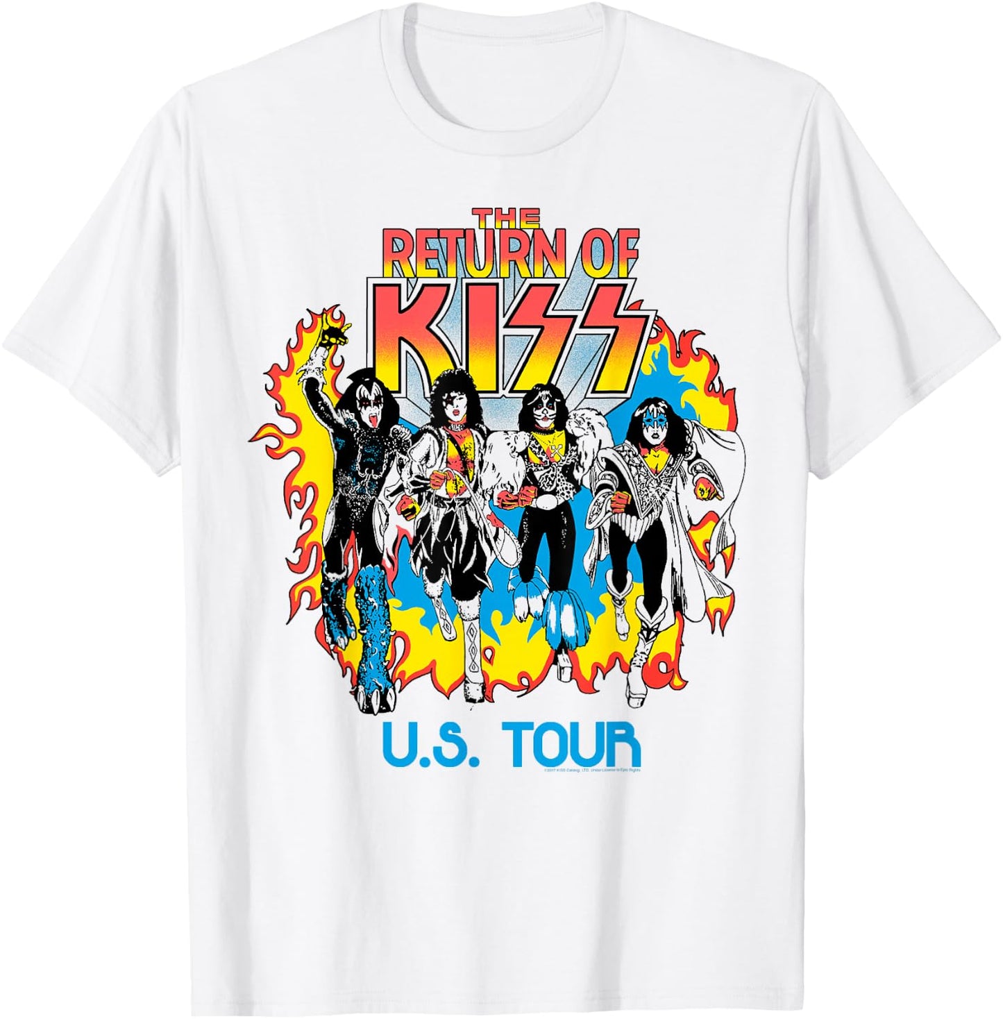 KISS - Return of KISS T-Shirt - T-Shirt | White