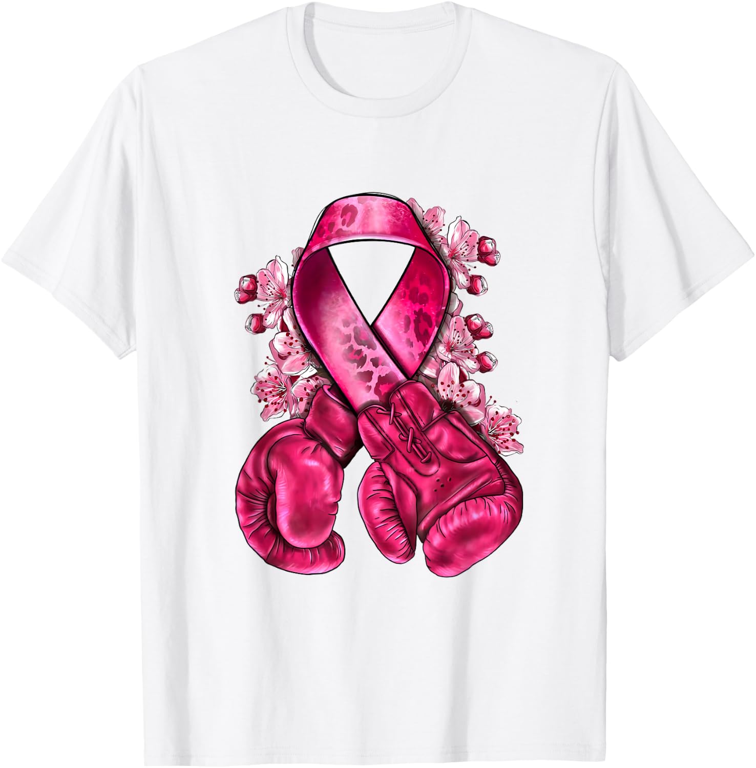 Breast cancer shirt, cancer t shirt, breast cancer awareness T-Shirt - T-Shirt | White