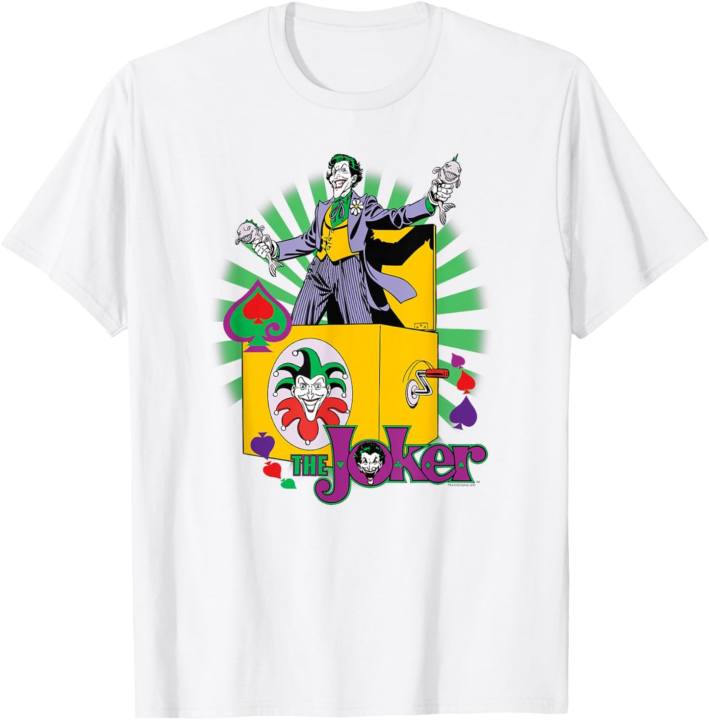 Batman the Joker These Fish are Loaded T-Shirt - T-Shirt | White