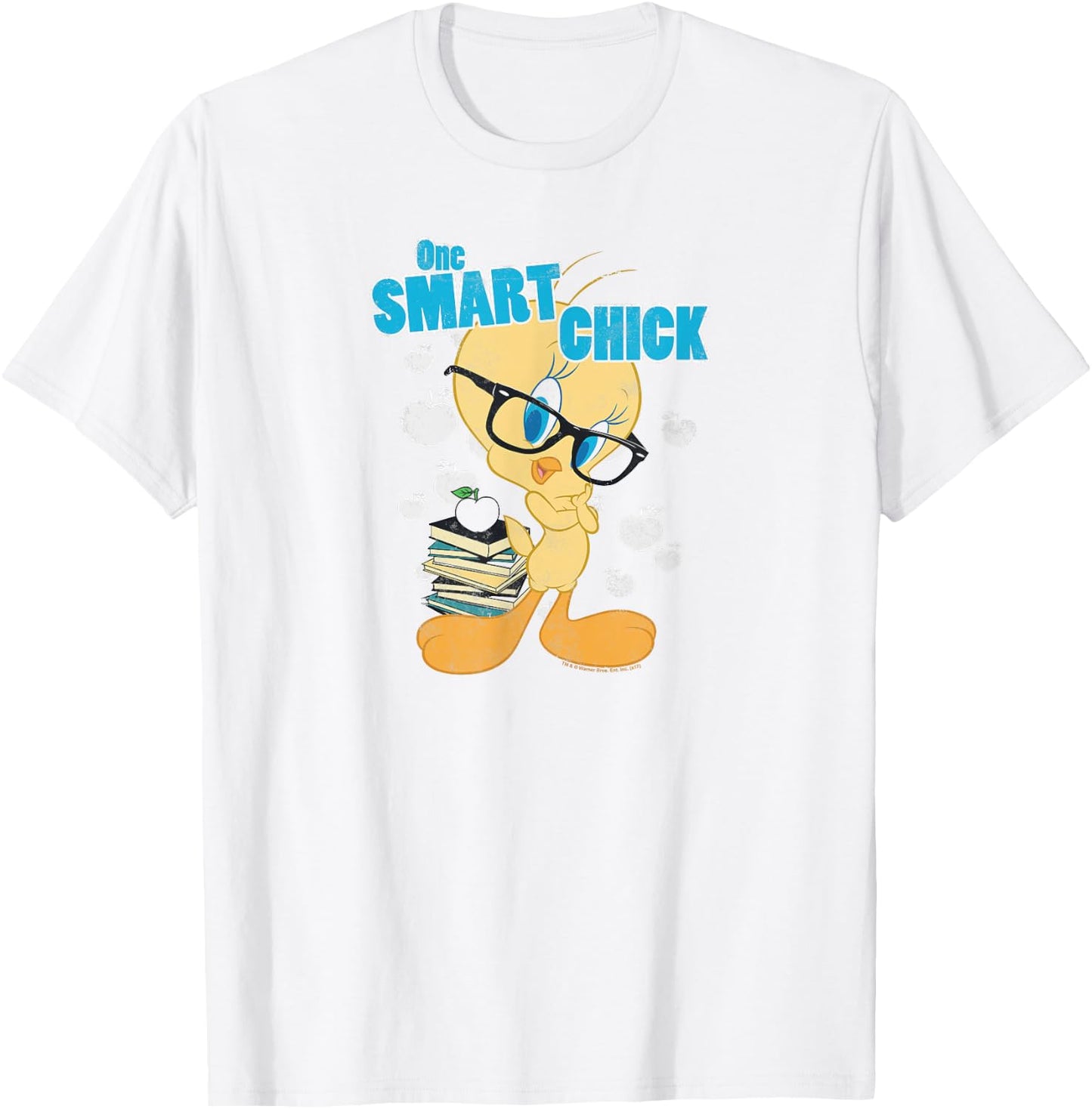 Looney Tunes Tweety One Smart Chick T-Shirt - T-Shirt | White