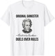 Andrew Jackson Original Gangster Seventh President T-Shirt - T-Shirt | White