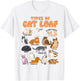 Teen Girl Types of Cat Loaf Cute Funny Tabby Tuxedo Cat Mom T-Shirt - T-Shirt | White
