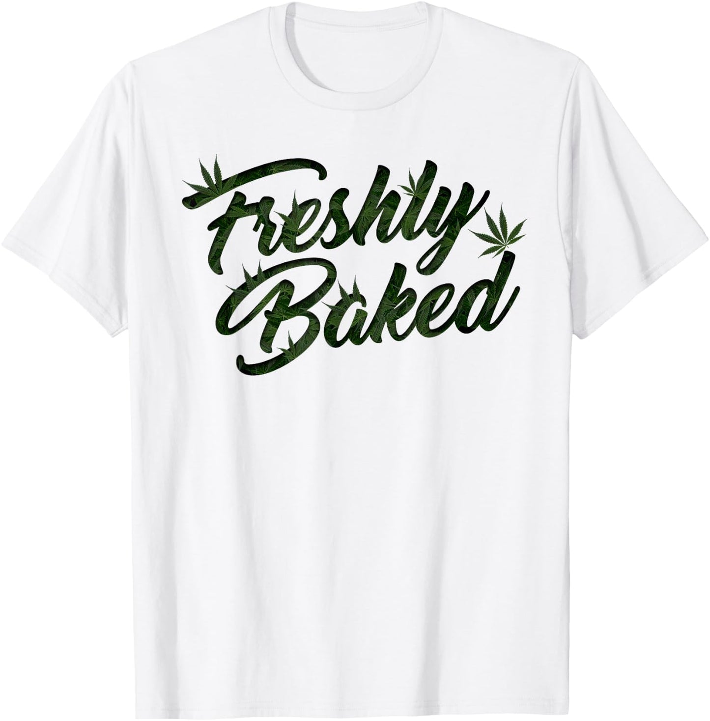 THC Freshly Baked Cannabis Medical Marijuana T-Shirt - T-Shirt | White