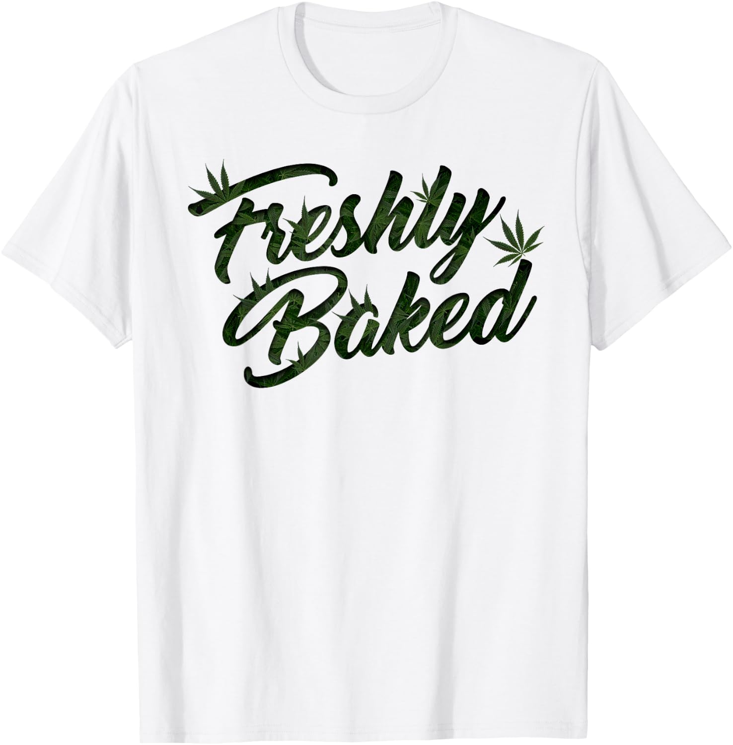 THC Freshly Baked Cannabis Medical Marijuana T-Shirt - T-Shirt | White