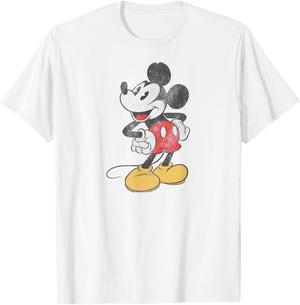 Disney - Mickey Mouse Pose T-Shirt - T-Shirt | White
